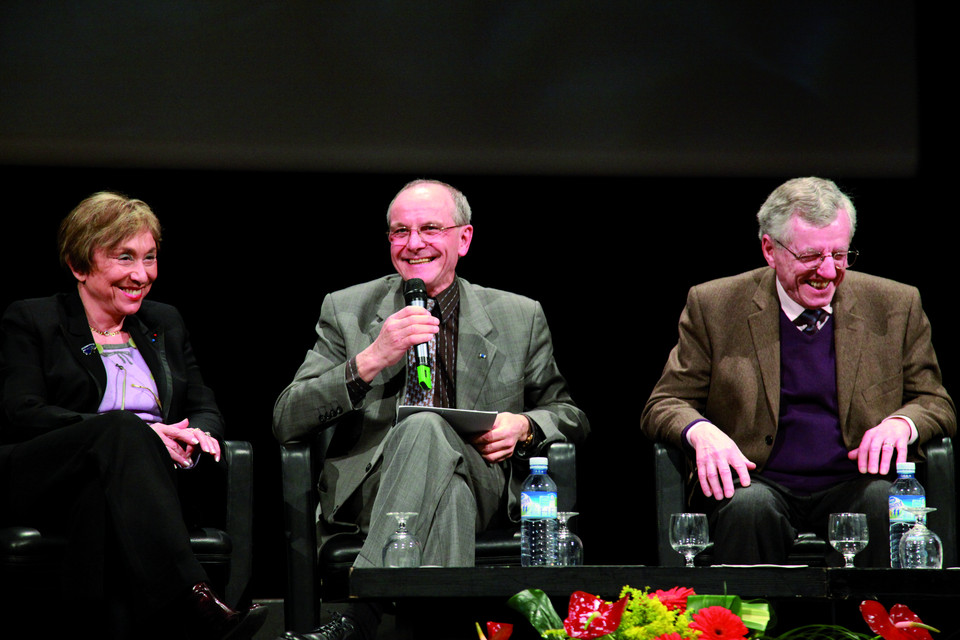 Table ronde - Axel Kahn Elena Kristeva et Bruno Frappat (édition 2011)
