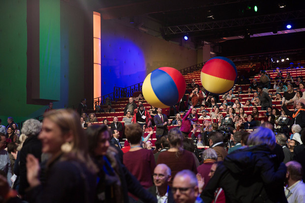 Lancé de ballons !