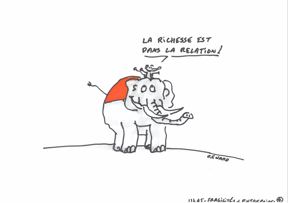 Fragilités et entreprise par Renard