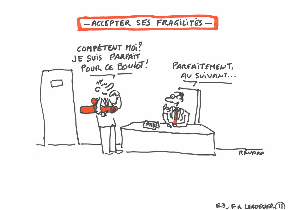 Atelier Fragilités et leadership, par Renard